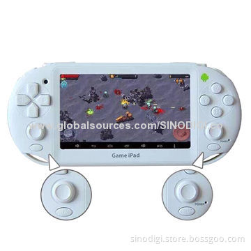 4.3-inch Android 4.0，GP33003 Dual-core Tablet with Game Console, 512MB+4GB